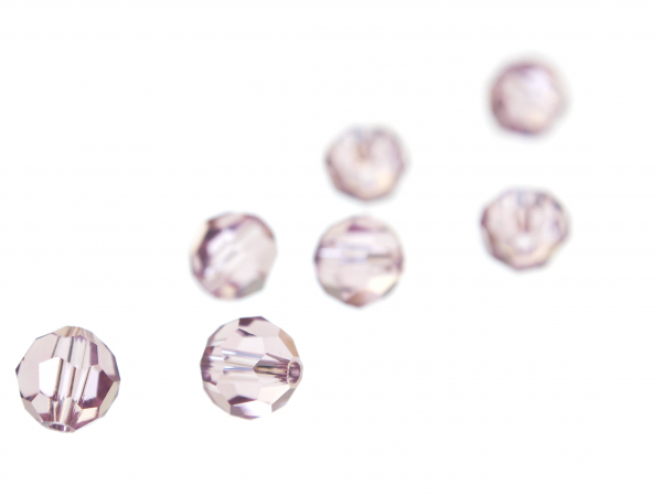 Kristallperlen (Beads), Amethyst Light