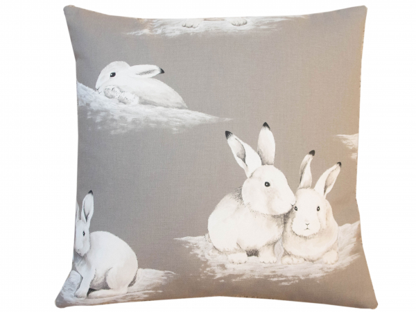 Kissenbezug "Snow bunnies"