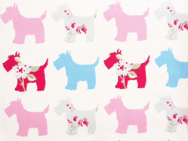 Wonderful Wrap, Scotties grey/pink