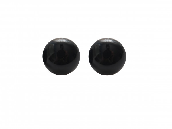 Augen, schwarz, 8 mm